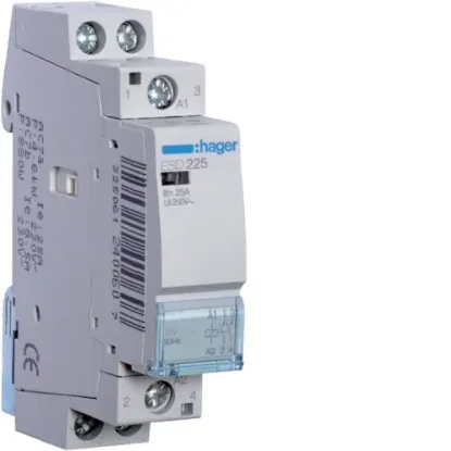 HAGER HAGER 25A KONT. 2NO 24V resmi
