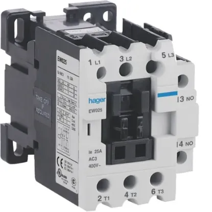 HAGER METAL KONTAKTÖR 32A -240-   15KW   1NO+1NC resmi