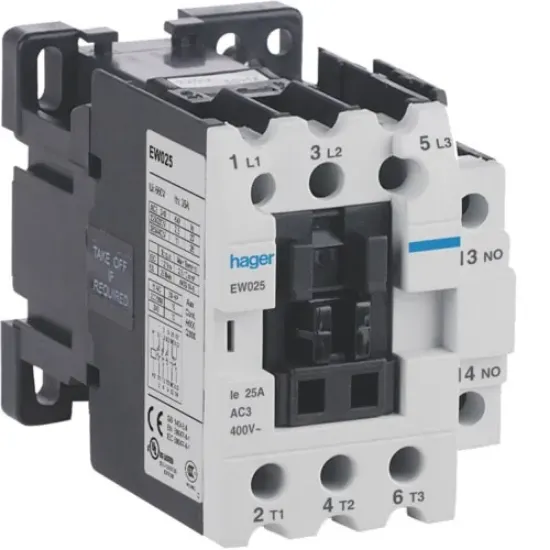 HAGER METAL KONTAKTÖR 32A -415-   15KW   1NO+1NC resmi