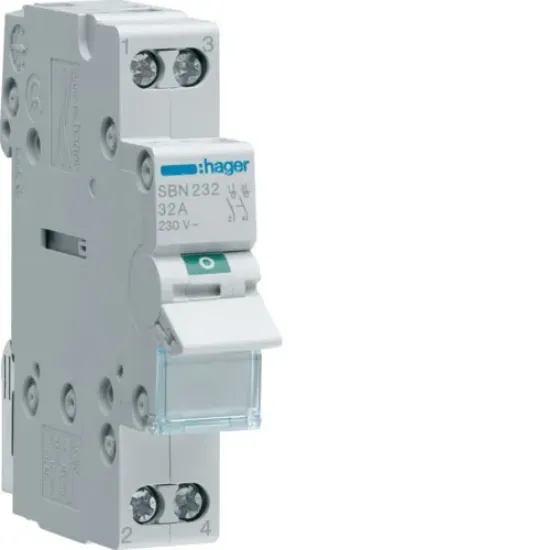 HAGER ELECTRO 2X32A ISOLATOR resmi
