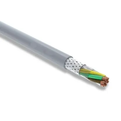 LIYCY 2x1,5 mm² Bükümlü Çift Blendajlı Sinyal ve Kontrol Kablosu resmi