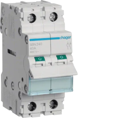 2x40A Isolator resmi