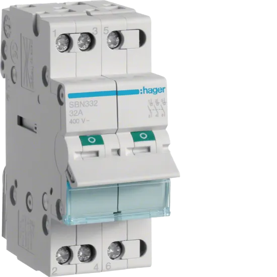 3x32A Isolator resmi