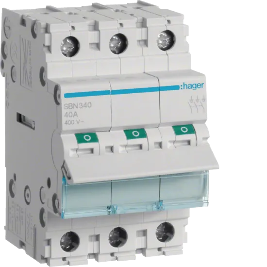 3x40A Isolator resmi