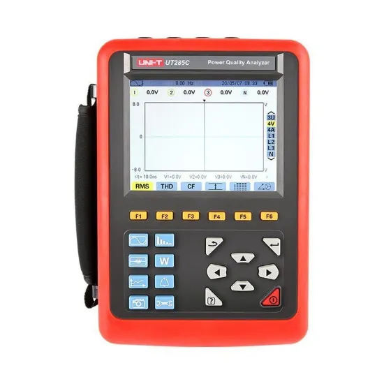UT285C Üç Fazlı Güç Kalitesi Analizörü (Three Phase Power Quality Analyzer) resmi